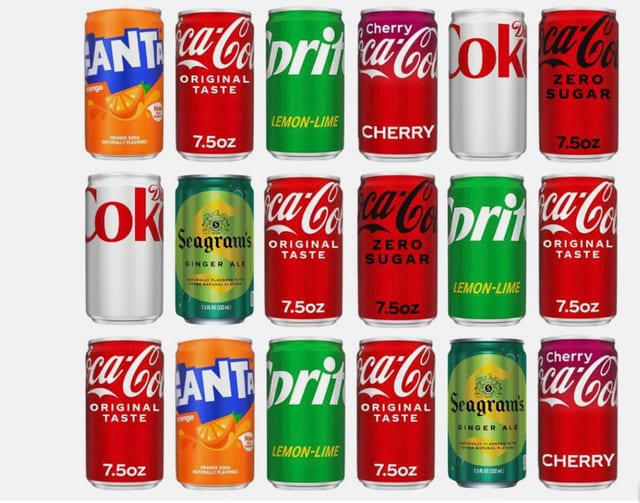 12 oz Soda.