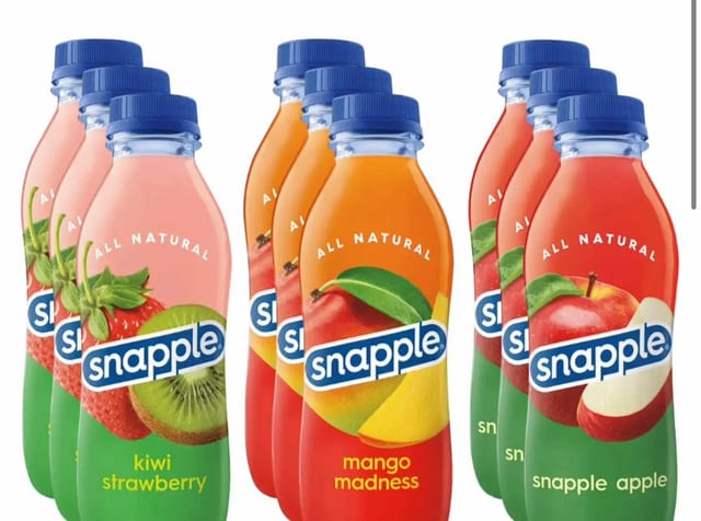 Bottled Snapple.