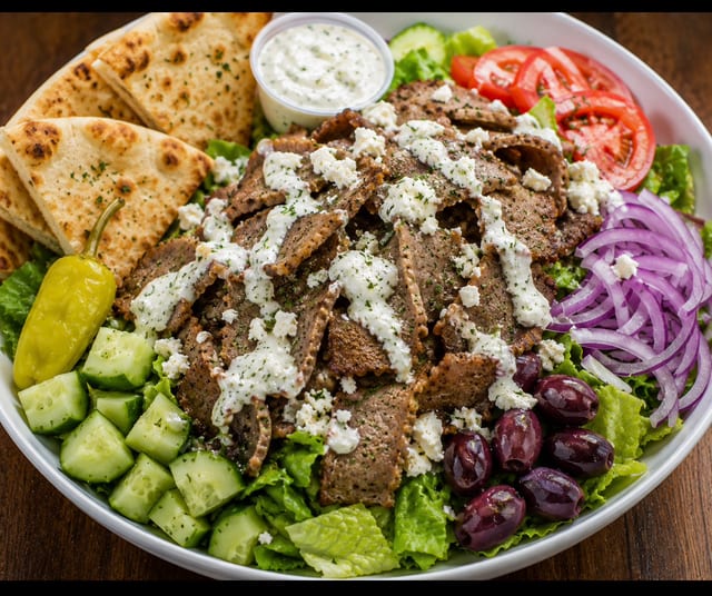 Gyro Salad.