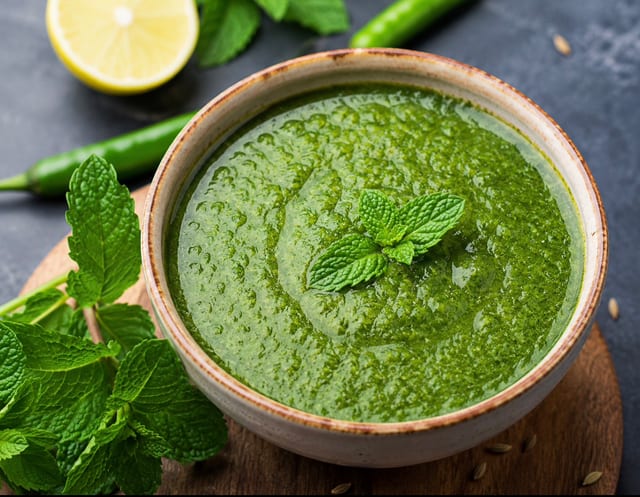 Mint Chutney.